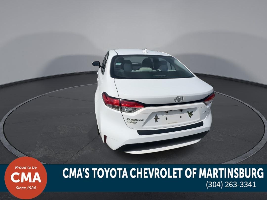 Used 2020 Super White Toyota LE image 7