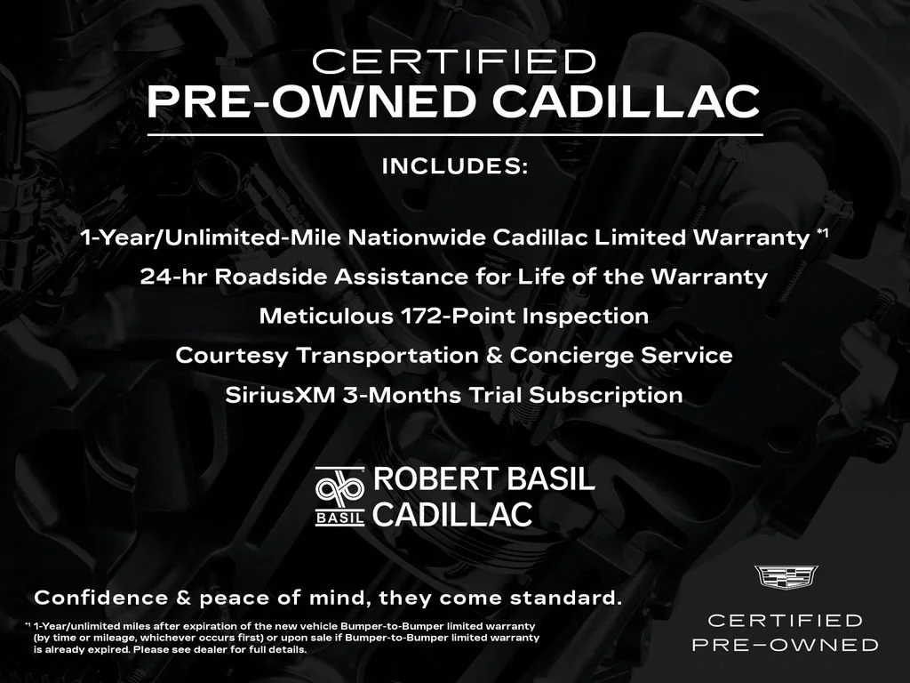 Certified Used 2023 Crystal White Tricoat Cadillac Sport image 2
