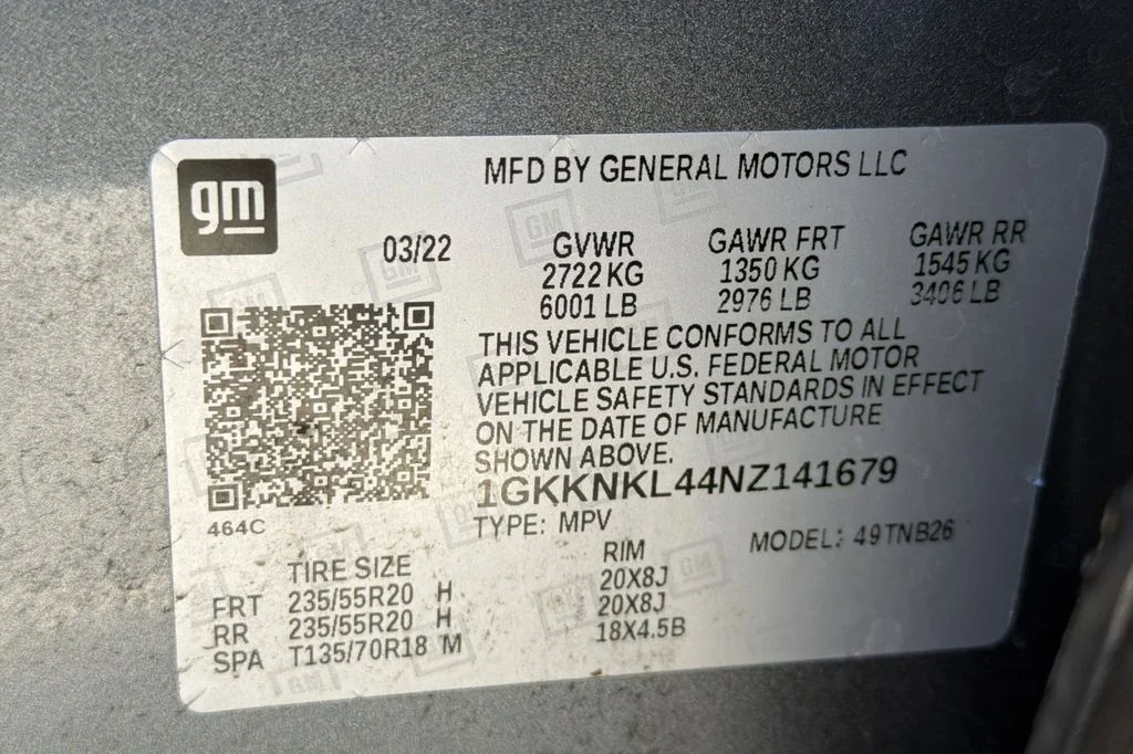 Used 2022 Satin Steel Metallic GMC SLE image 30