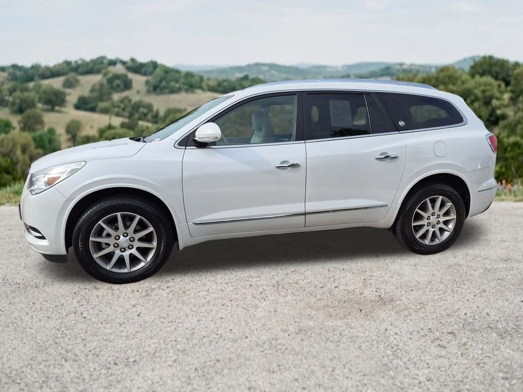 Used 2017 White Buick Leather Group image 4