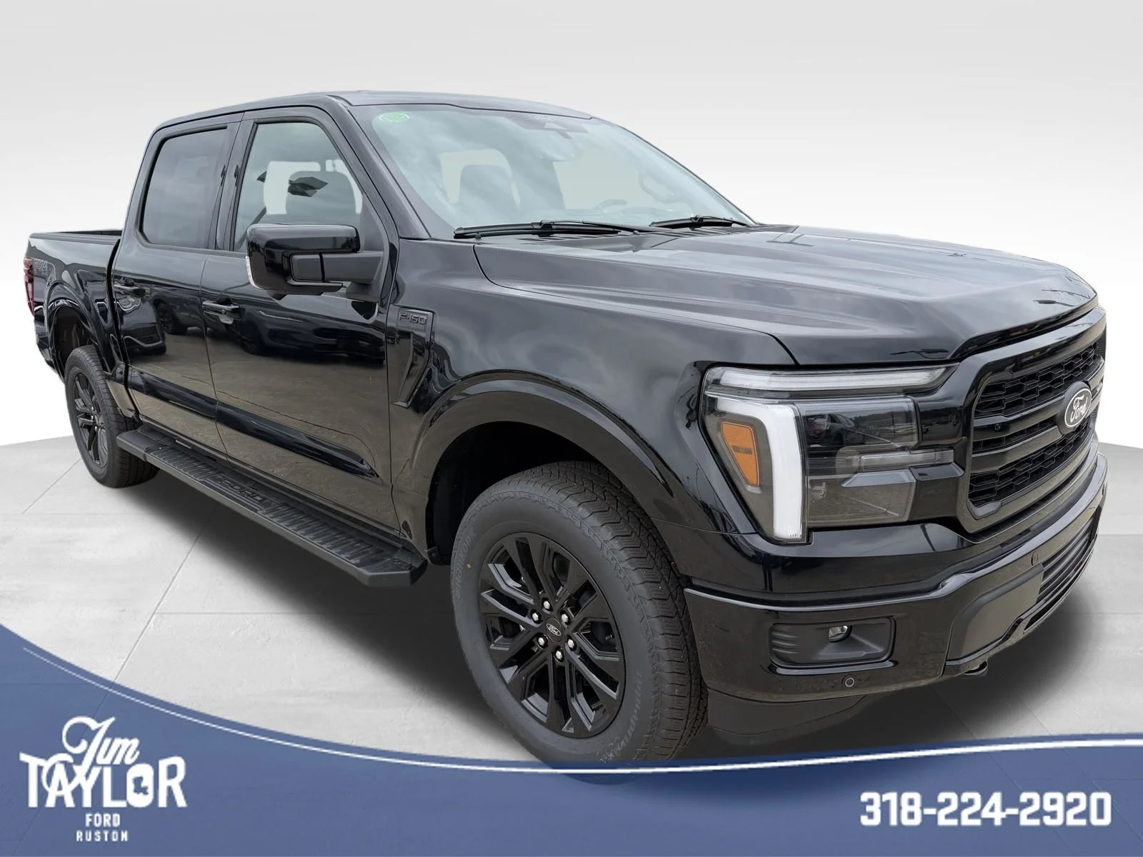 New 2026 Agate Black Metallic Ford Lariat® image 3