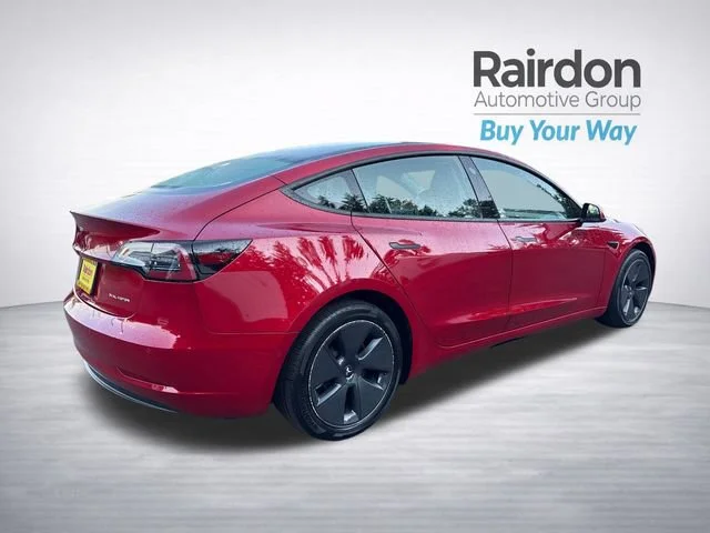 Used 2022 Red Multi-Coat Tesla Long Range image 7