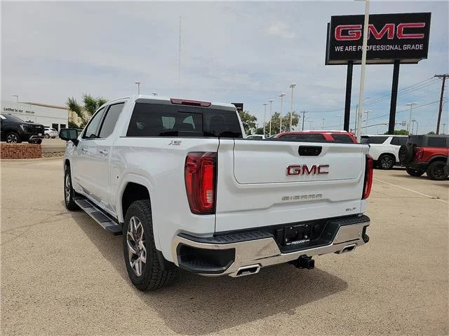 New 2026 Glacier White Tricoat GMC SLT image 3