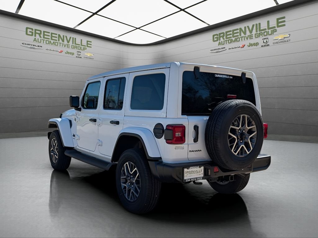 New 2026 Bright White Clear-Coat Exterior Paint Jeep Sahara image 5
