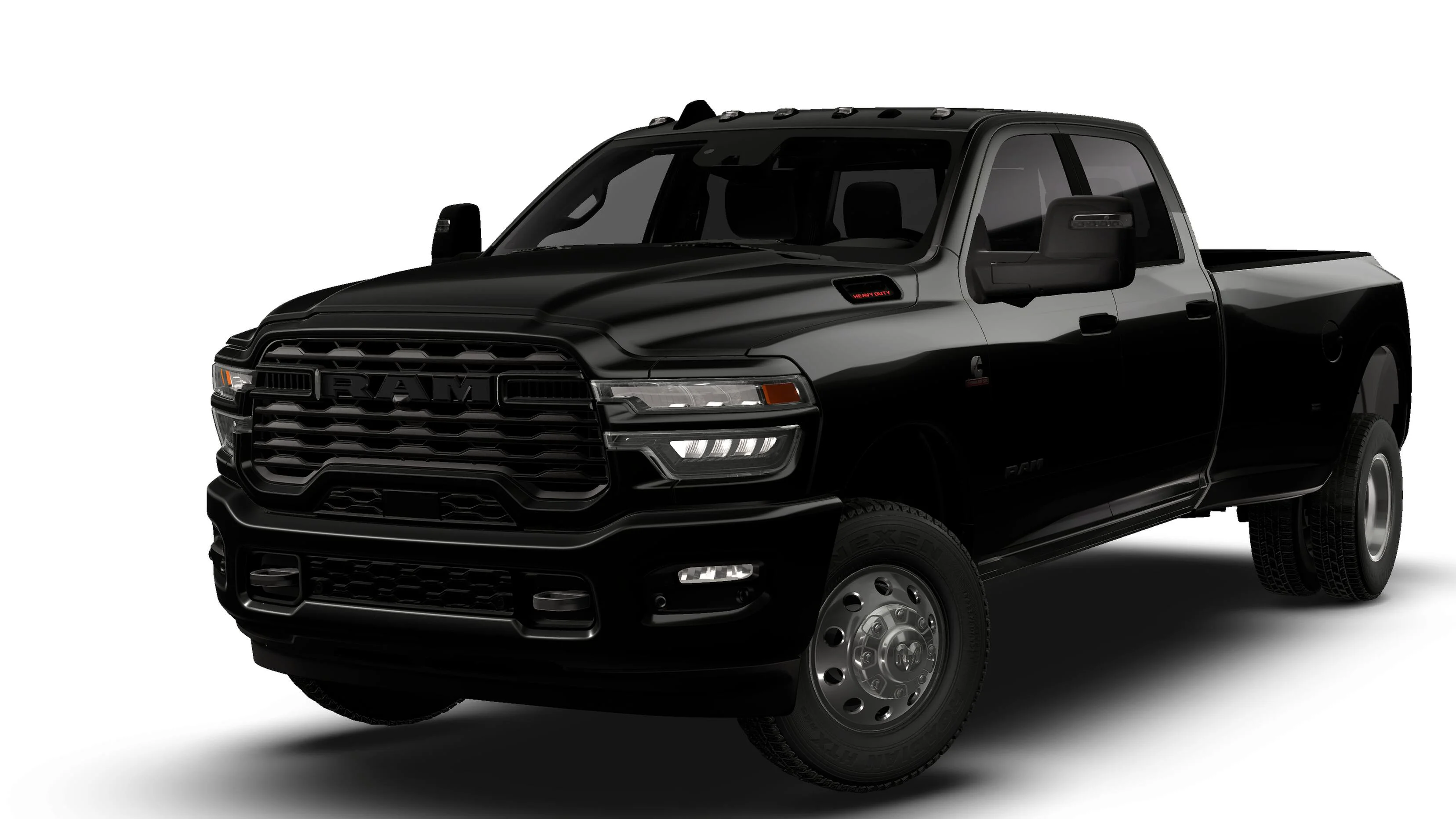 New 2027 Diamond Black Crystal Pearl-Coat Exterior Paint RAM BIG HORN image 1