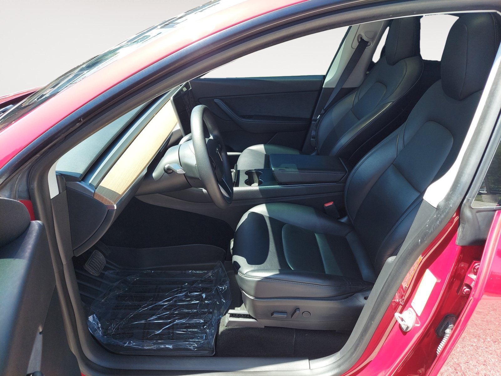 Used 2020 Red Multi-Coat Tesla Long Range image 18