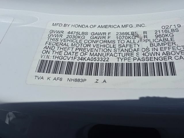 Used 2019 White Honda Sport image 35