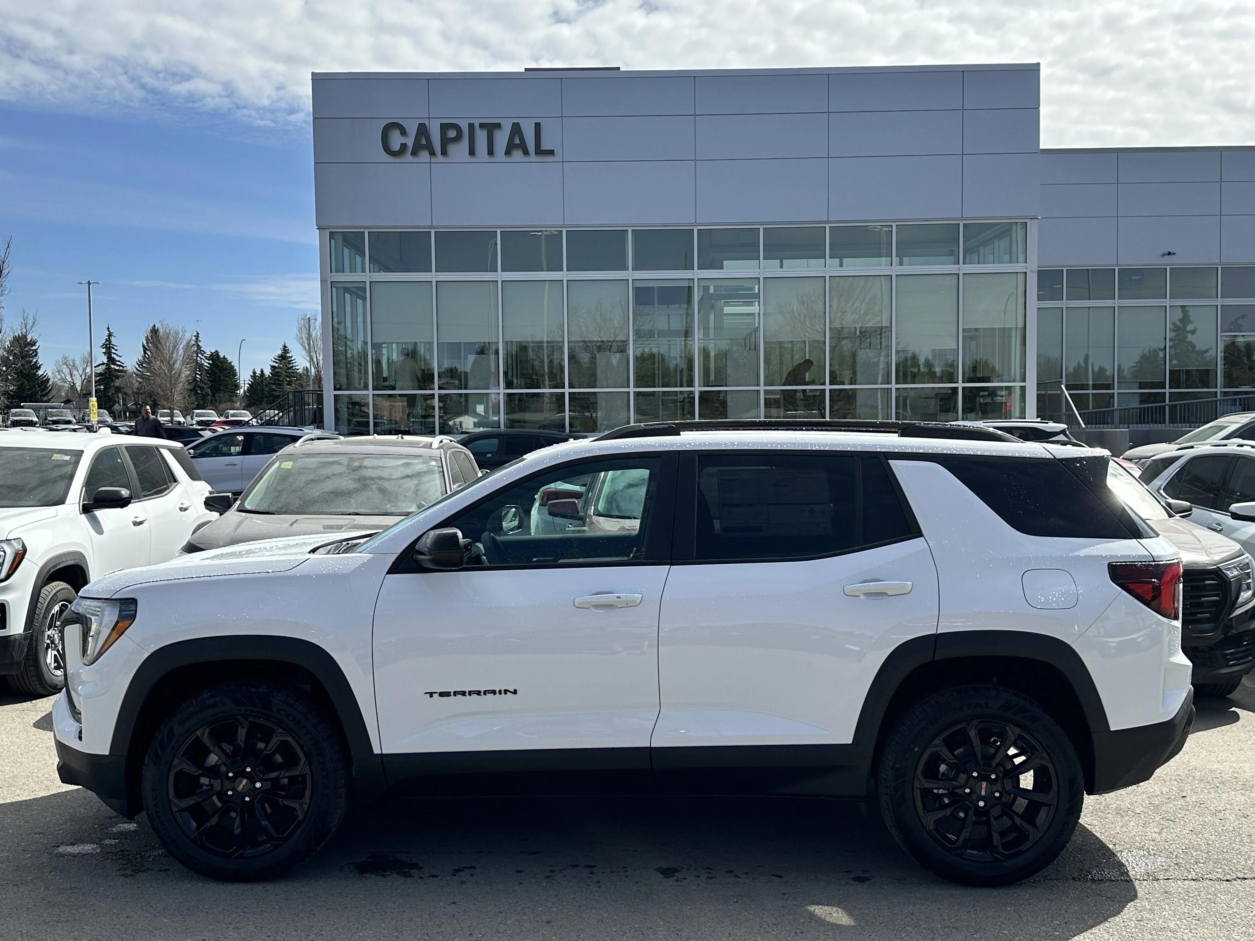 New 2026 Summit White GMC AWD Elevation image 3