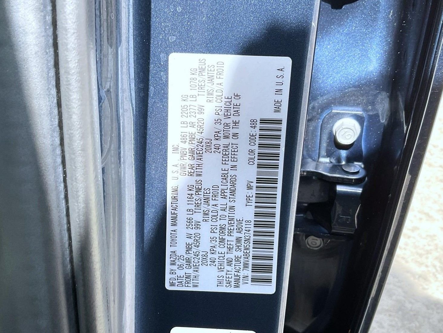 Used 2025 Blue Mazda 2.5 S Premium Plus Package image 26