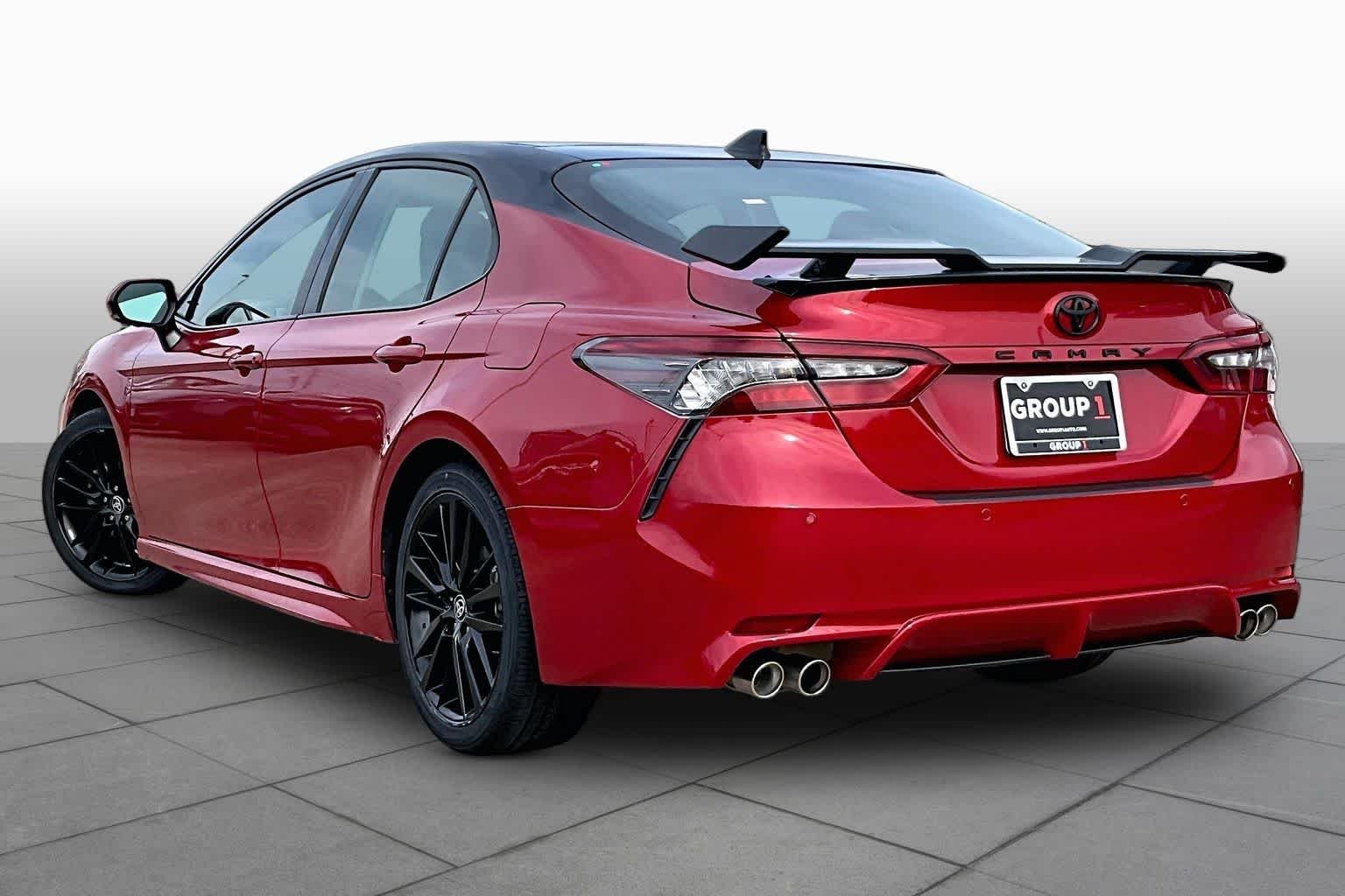 Used 2024 Supersonic Red/Midnight Black Metallic Toyota XSE V6 image 11