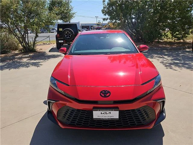 Used 2025 Supersonic Red Toyota SE image 8