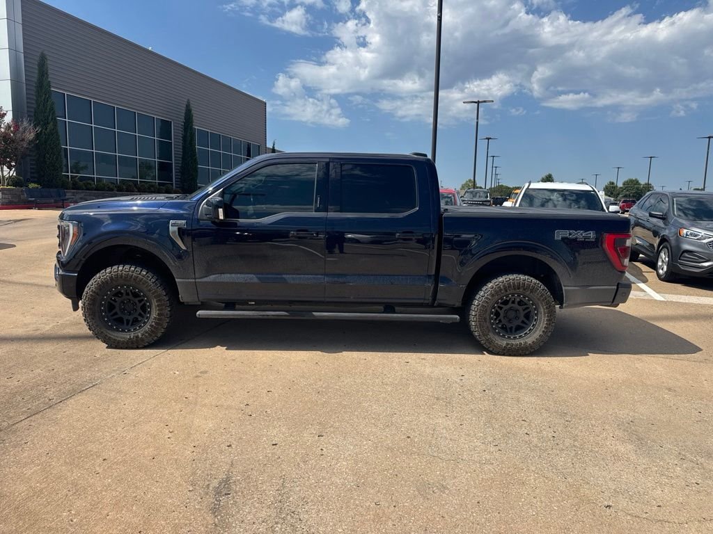 Used 2022 Blue Metallic Ford Platinum image 4