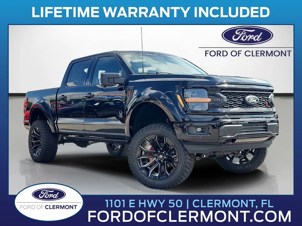 New 2026 Agate Black Metallic Ford XLT image 1