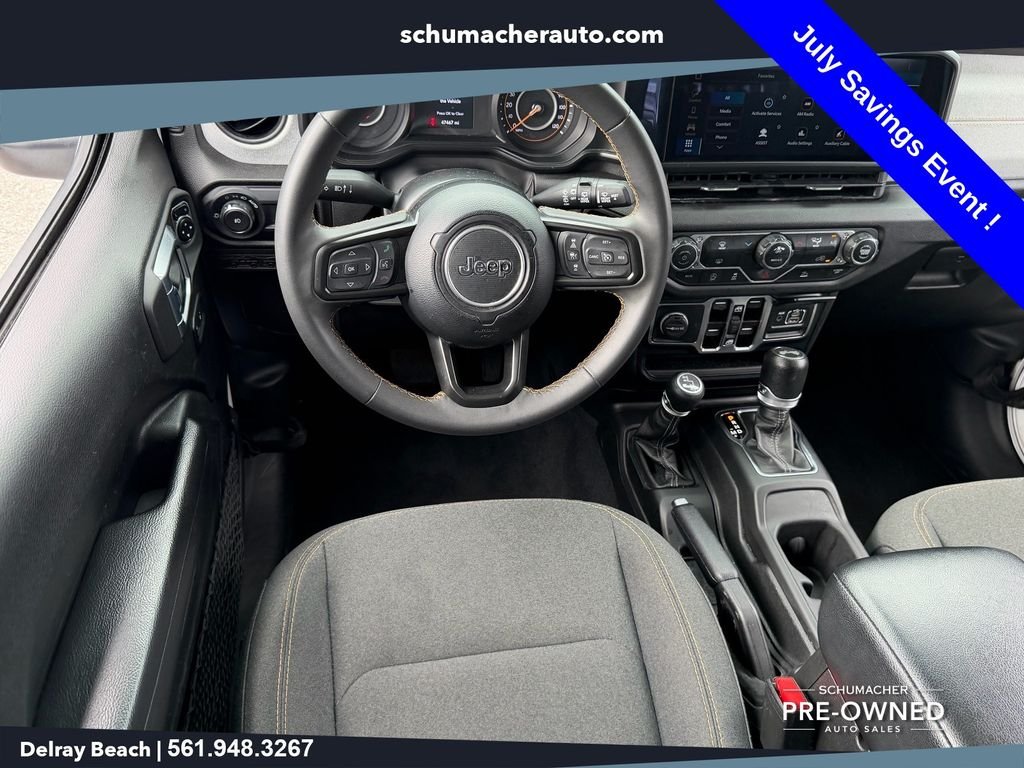 Used 2024 White Jeep Sport S image 14