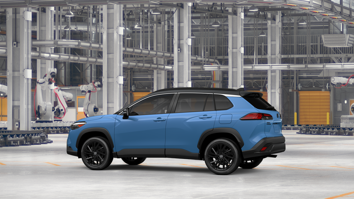 New 2026 Cavalry Blue with Jet Black roof Toyota Hybrid XSE image 5