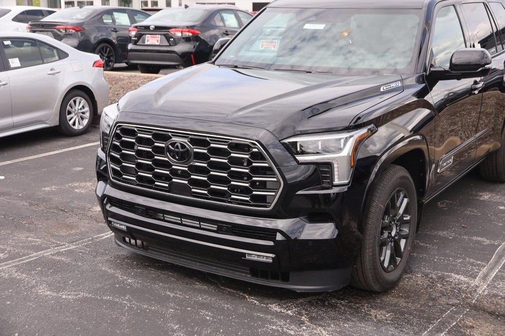 New 2026 Midnight Black Metallic Toyota  Platinum image 2