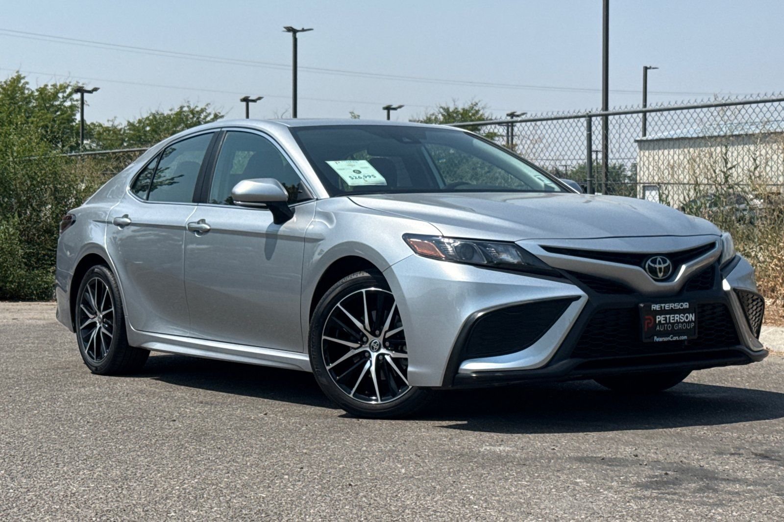 Used 2024 Silver Toyota SE image 2