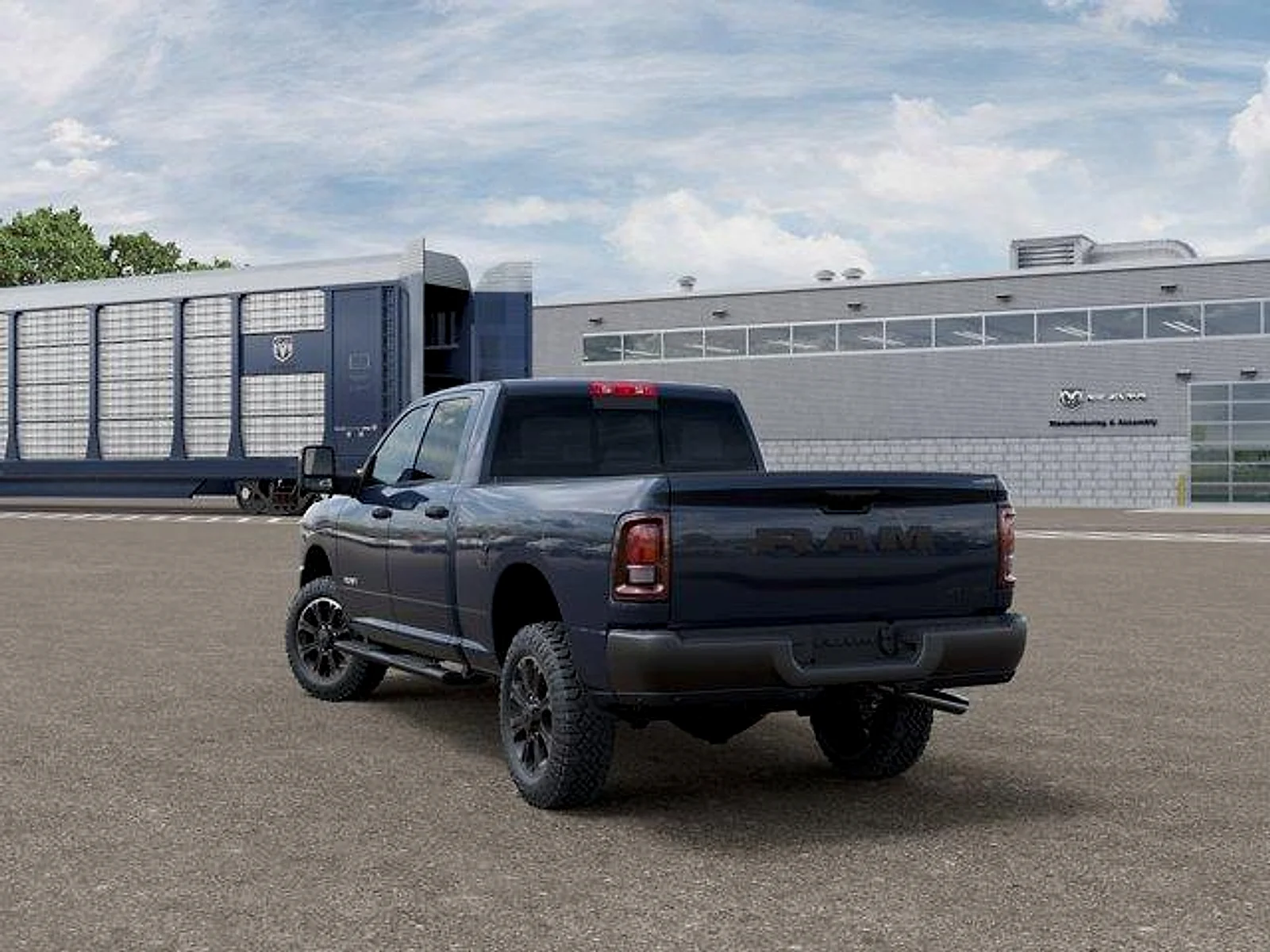 New 2027 Forged Blue Metallic Exterior Paint RAM Warlock image 3