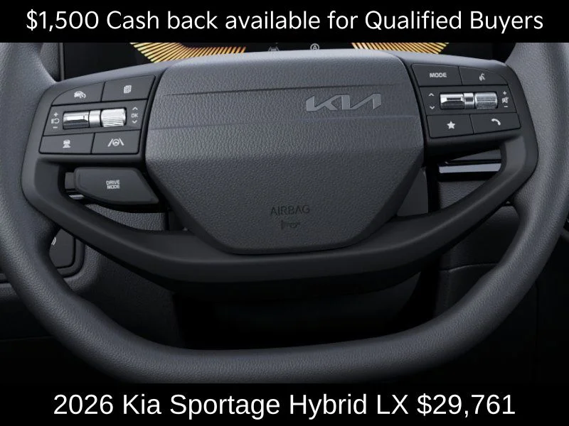 New 2026 Fusion Black Kia LX image 22