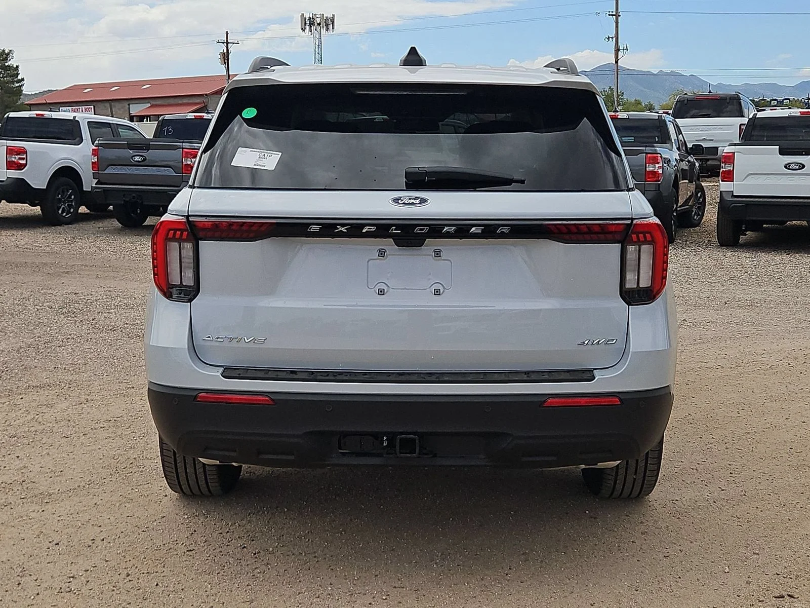New 2026 Space White Metallic Ford Active image 7