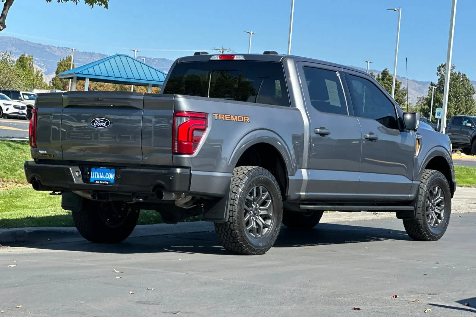 Certified Used 2025 Light Blue Clearcoat Metallic Ford Tremor image 2