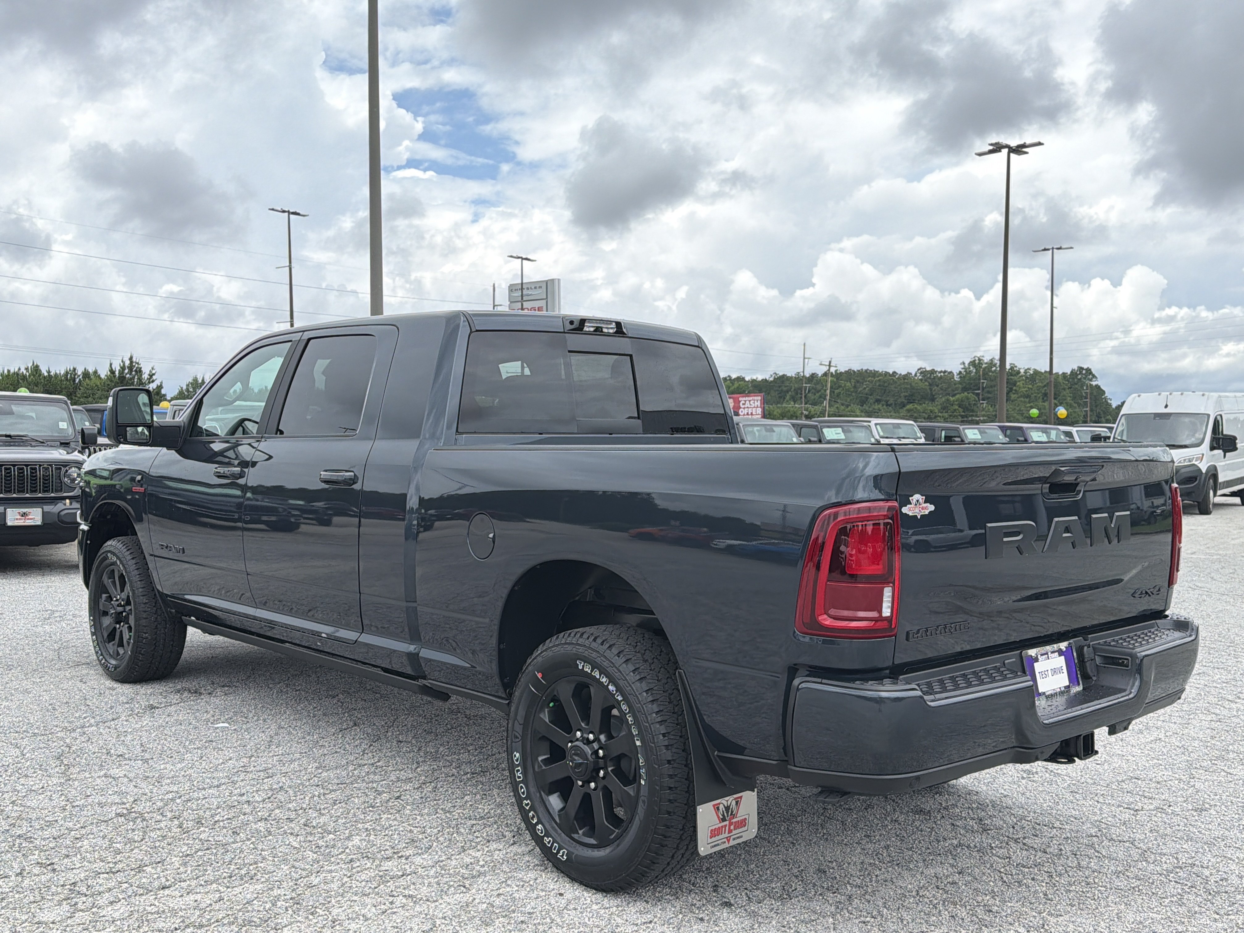 New 2026 Forged Blue Metallic Exterior Paint RAM Laramie image 6