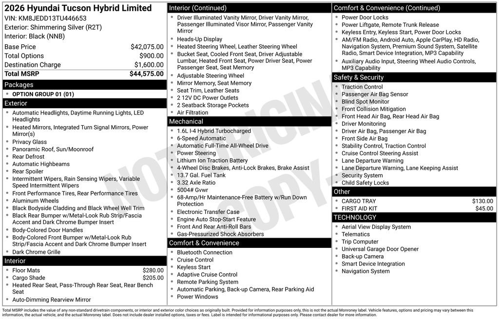 Certified Used 2026 Silver Hyundai Limited image 45