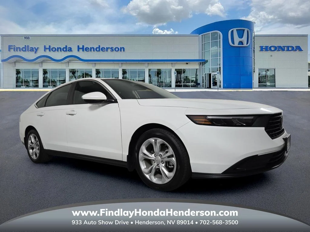 Certified Used 2024 Platinum White Pearl Honda LX image 1