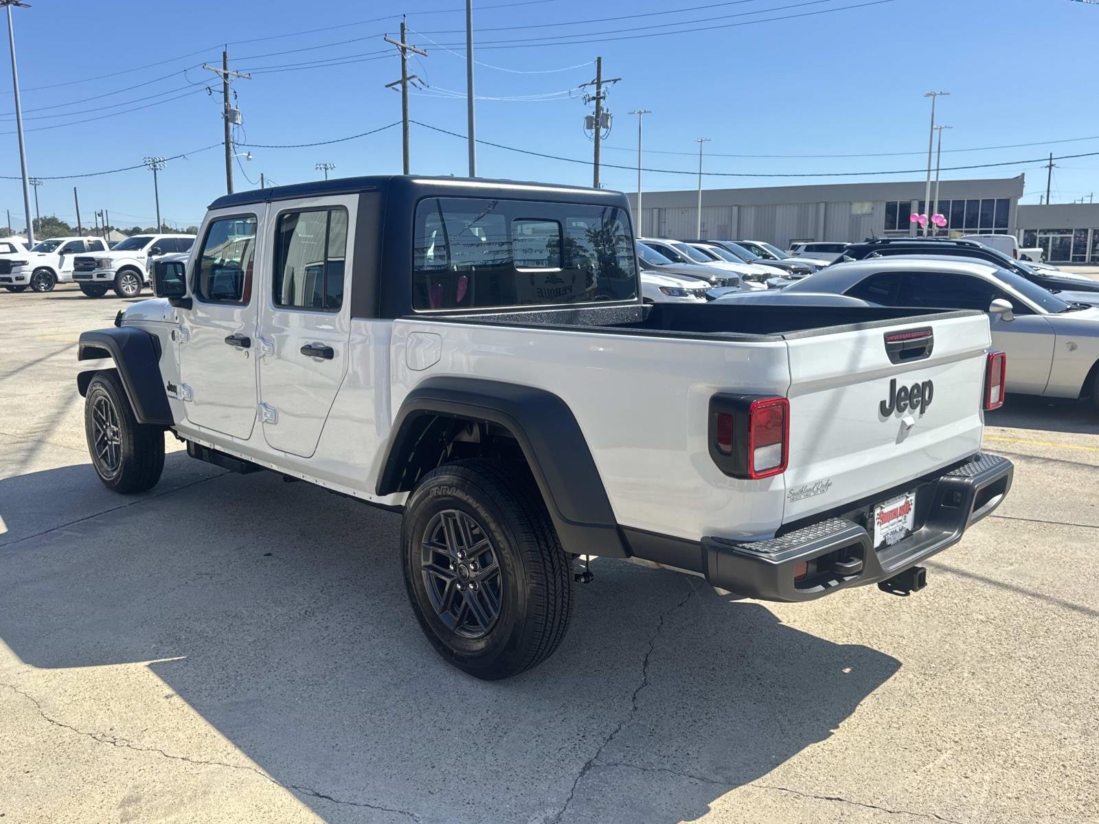 Used 2026 Bright White Clearcoat Jeep Sport image 5