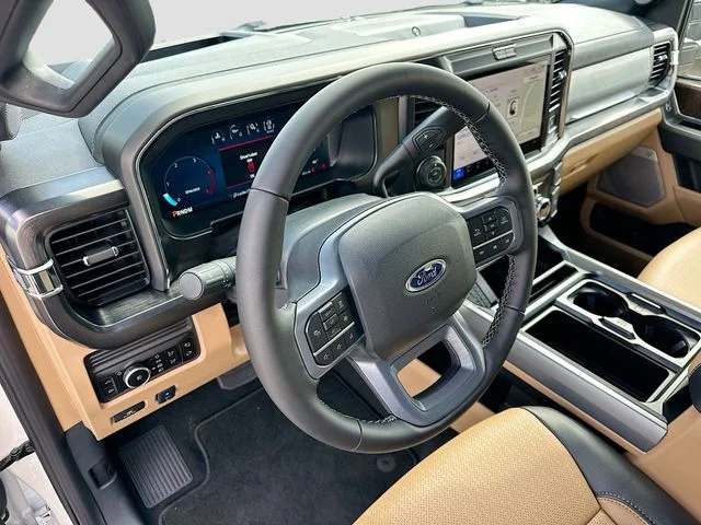 New 2026 White Metallic Ford Lariat image 6