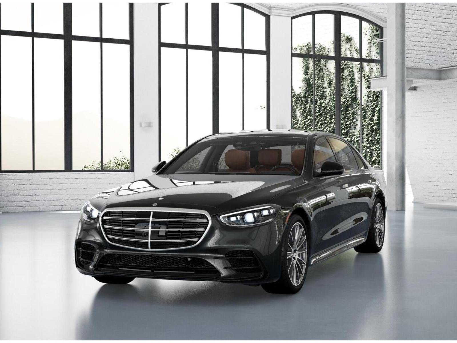New 2026 Graphite Grey Metallic Mercedes-Benz S 580 4D Sedan 4MATIC® image 42
