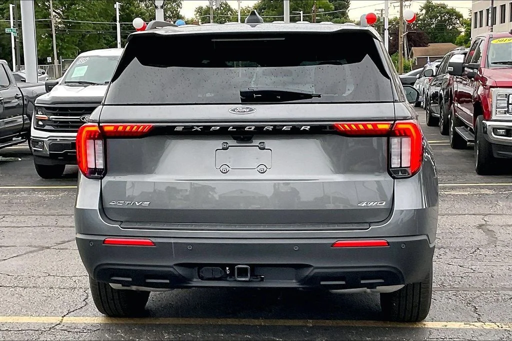 New 2026 Carbonized Gray Metallic Ford Active image 3
