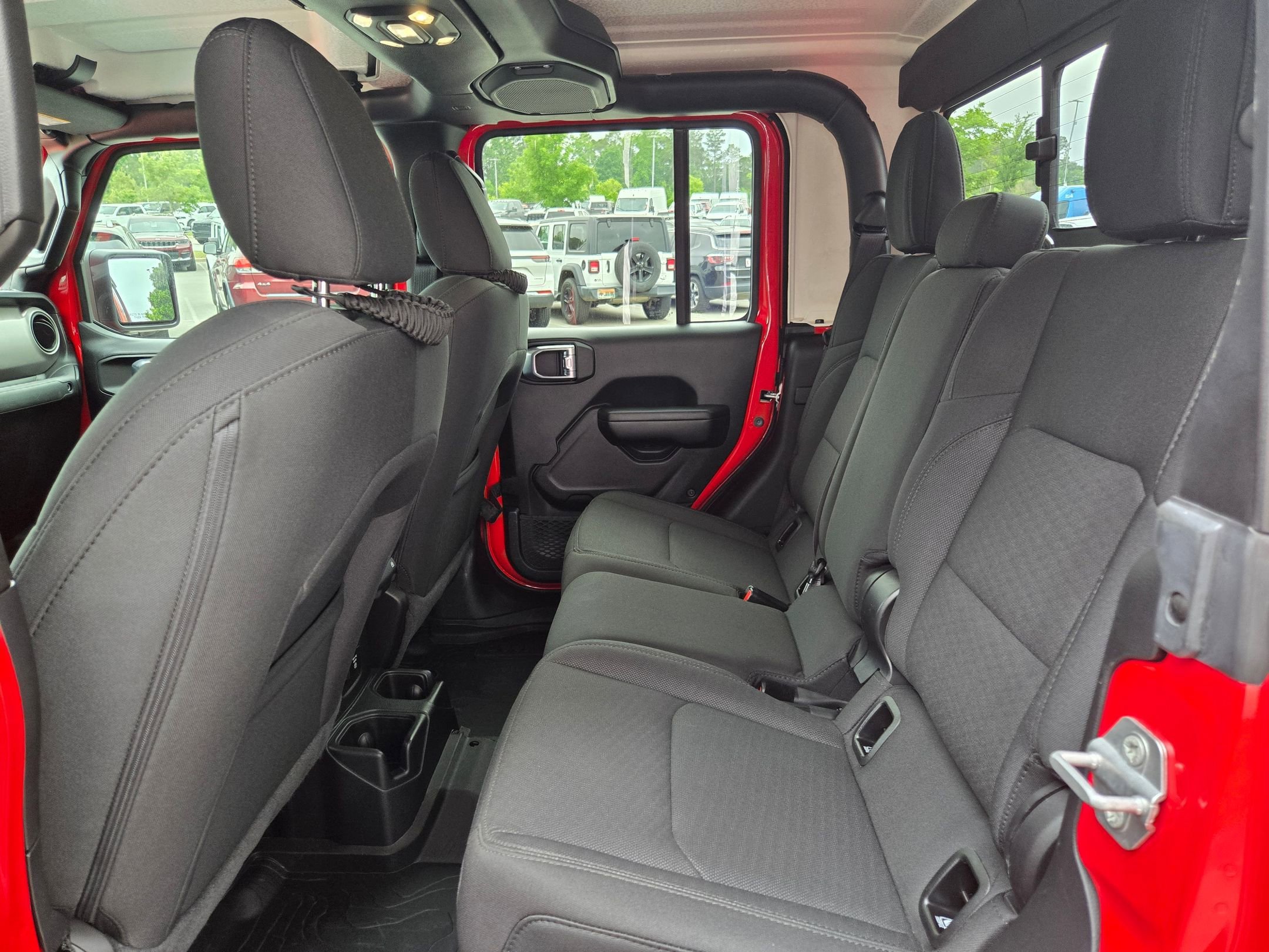 Used 2021 Firecracker Red Clearcoat Jeep Sport S image 34