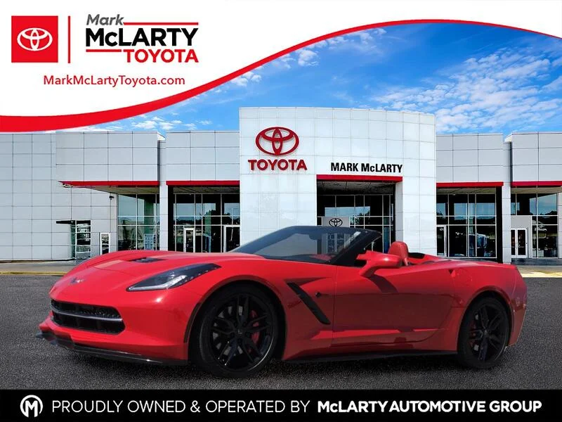 Used 2014 Torch Red CHEVROLET 2DR Z51 CONV W/3LT image 1