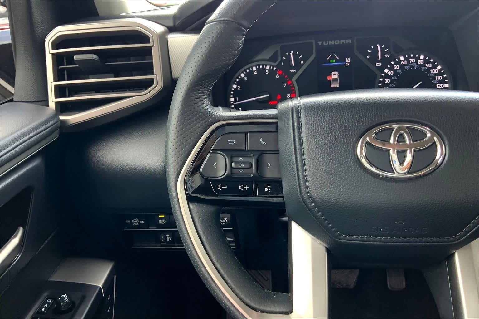 Used 2023 Midnight Black Metallic Toyota Limited image 24