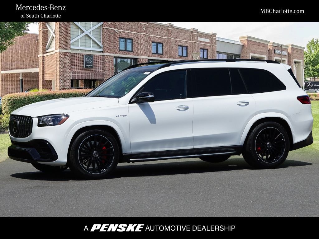New 2026 MANUFAKTUR Moonlight White Metallic Mercedes-Benz GLS 63 AMG® image 1