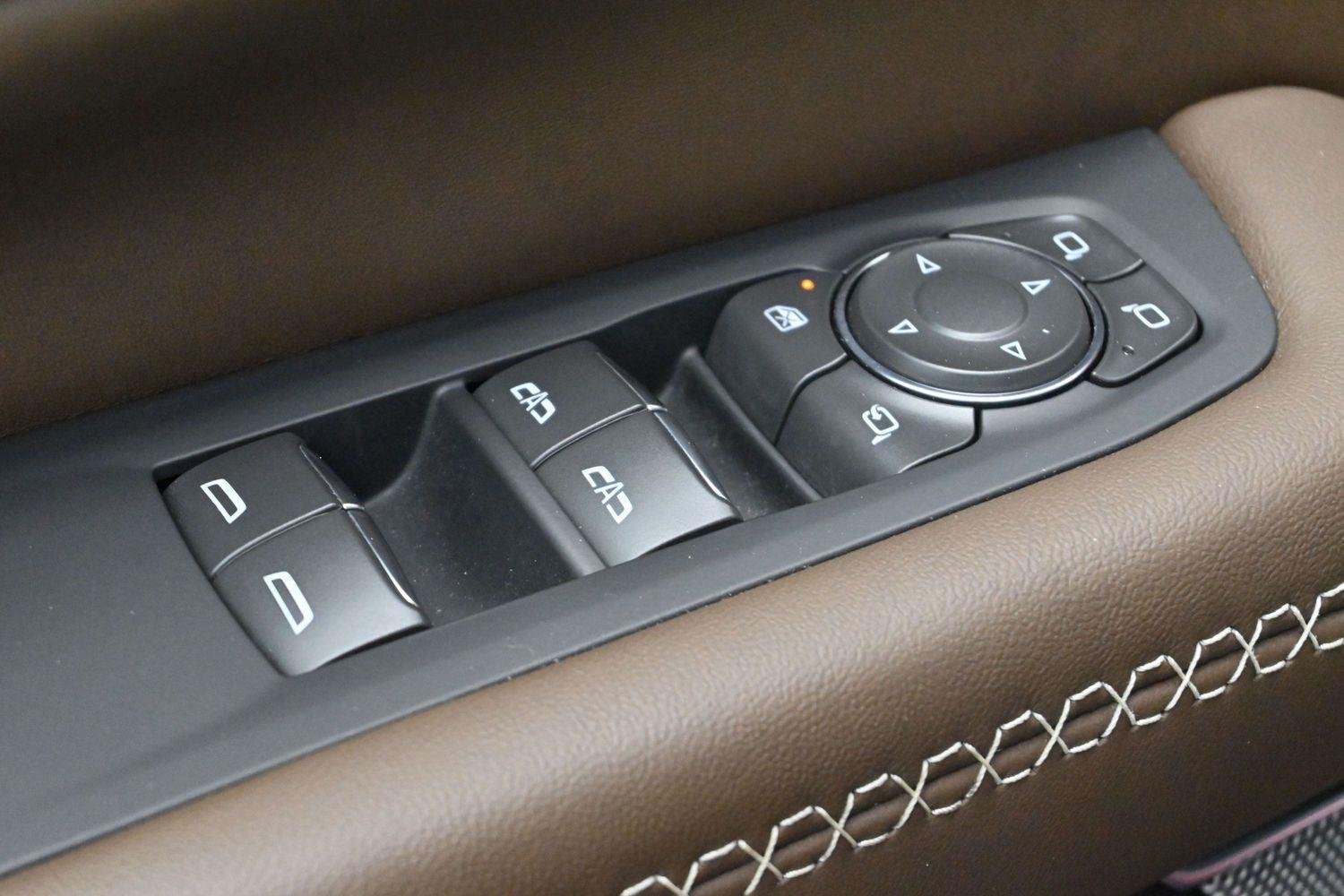Used 2025 Volcanic Red Tintcoat GMC Denali Ultimate image 15