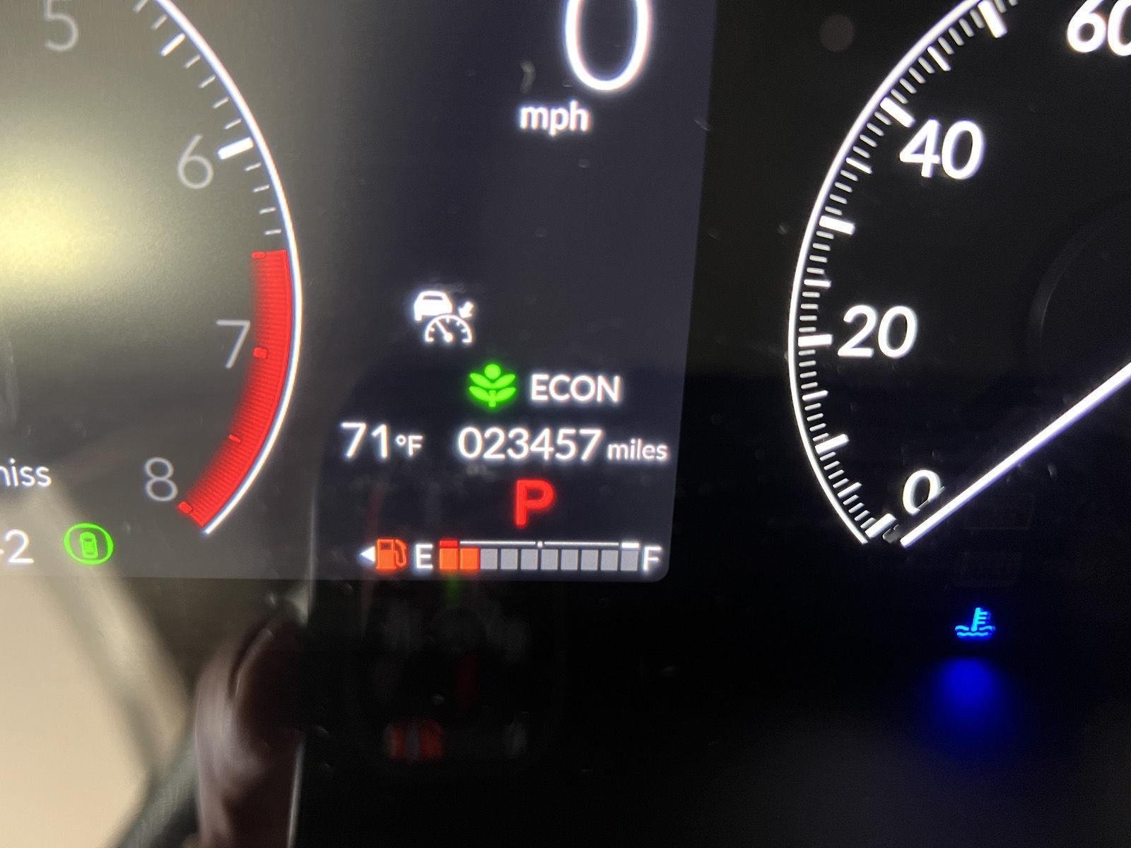 Used 2024 Meteorite Gray Metallic Honda EX image 18