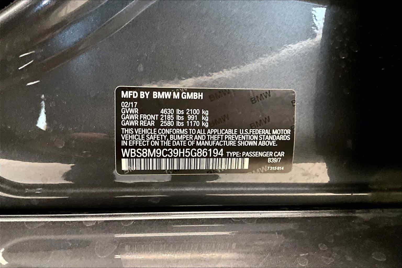 Used 2017 Mineral Gray Metallic BMW  image 31