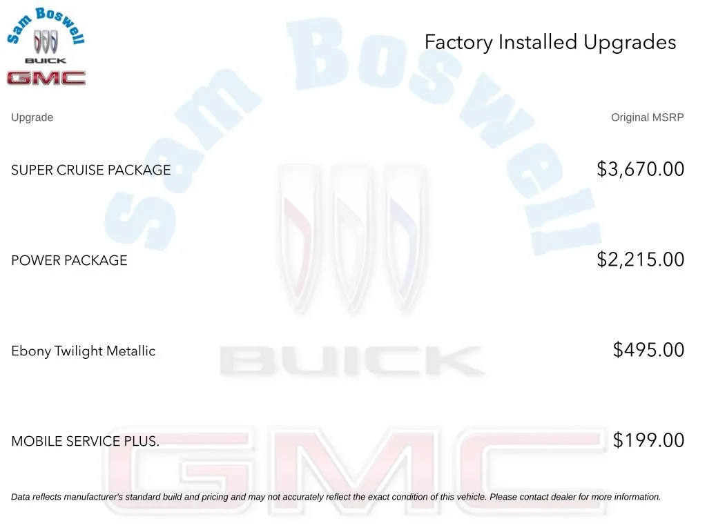 New 2026 Ebony Twilight Metallic Buick Sport Touring image 2