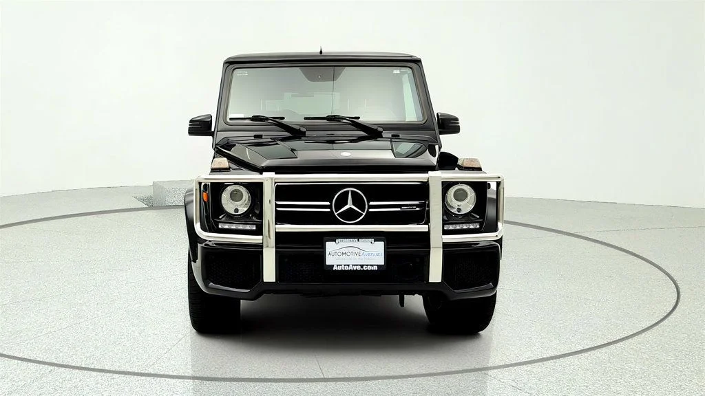 Used 2016 Black Mercedes-Benz 4MATIC 4dr AMG® G 63 w/ designo Exclusive Leather Pkg image 2