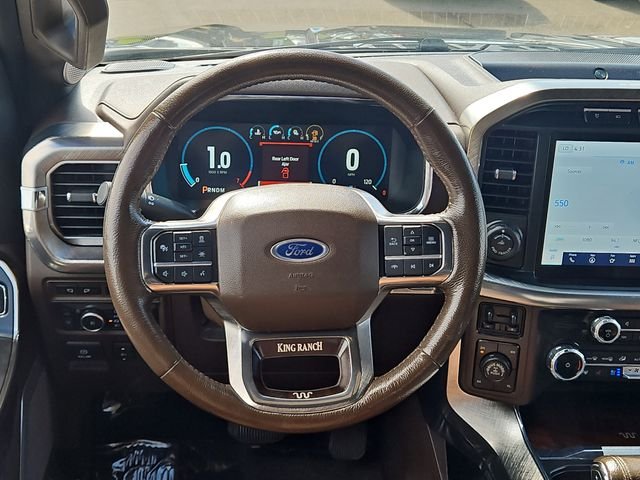 Certified Used 2022 Antimatter Blue Metallic Ford King Ranch image 12