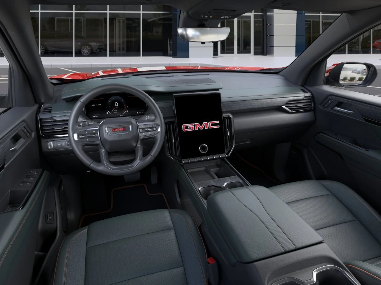 New 2026 Volcanic Red Tintcoat GMC AT4 AWD image 15