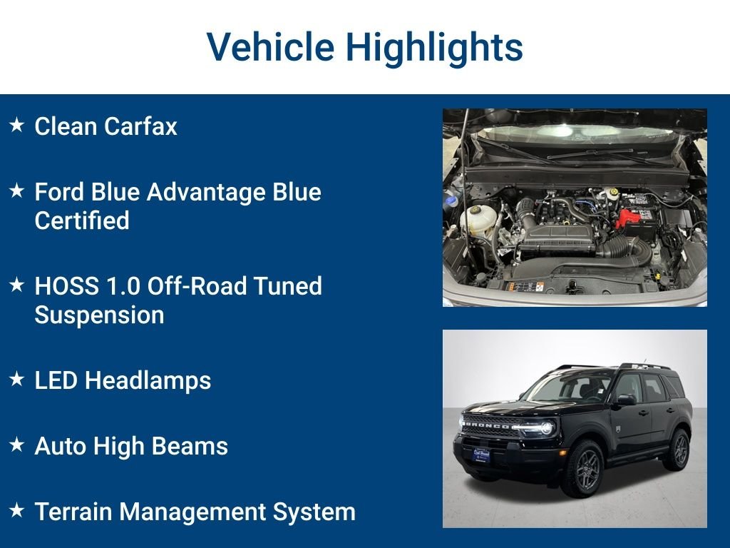 Certified Used 2025 Black Ford Big Bend image 3