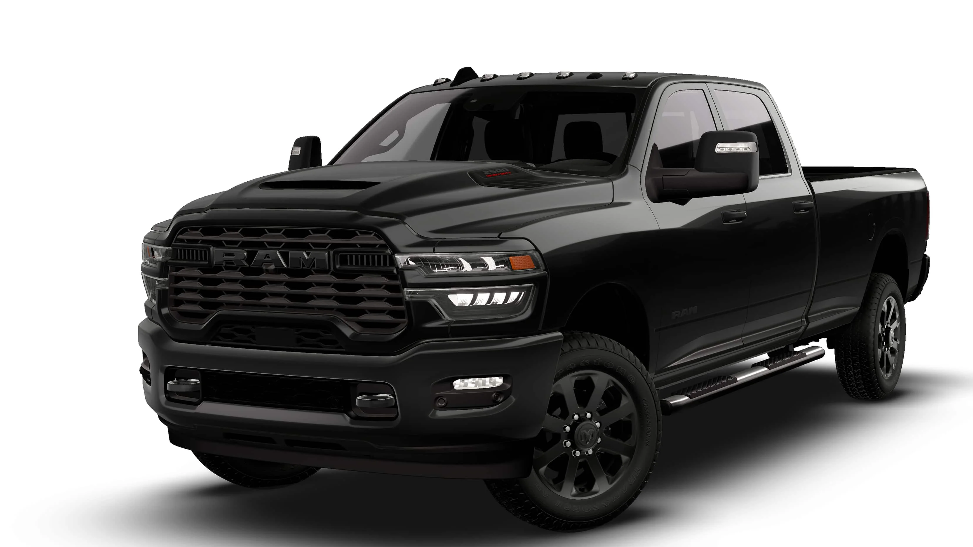 New 2027 Diamond Black Crystal Pearl-Coat Exterior Paint RAM Black Express image 13