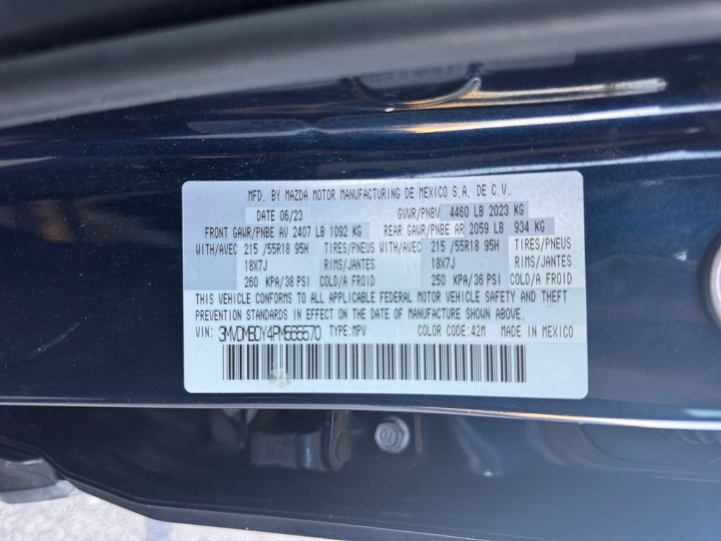 Used 2023 Blue Mazda 2.5 Turbo Premium Package image 13