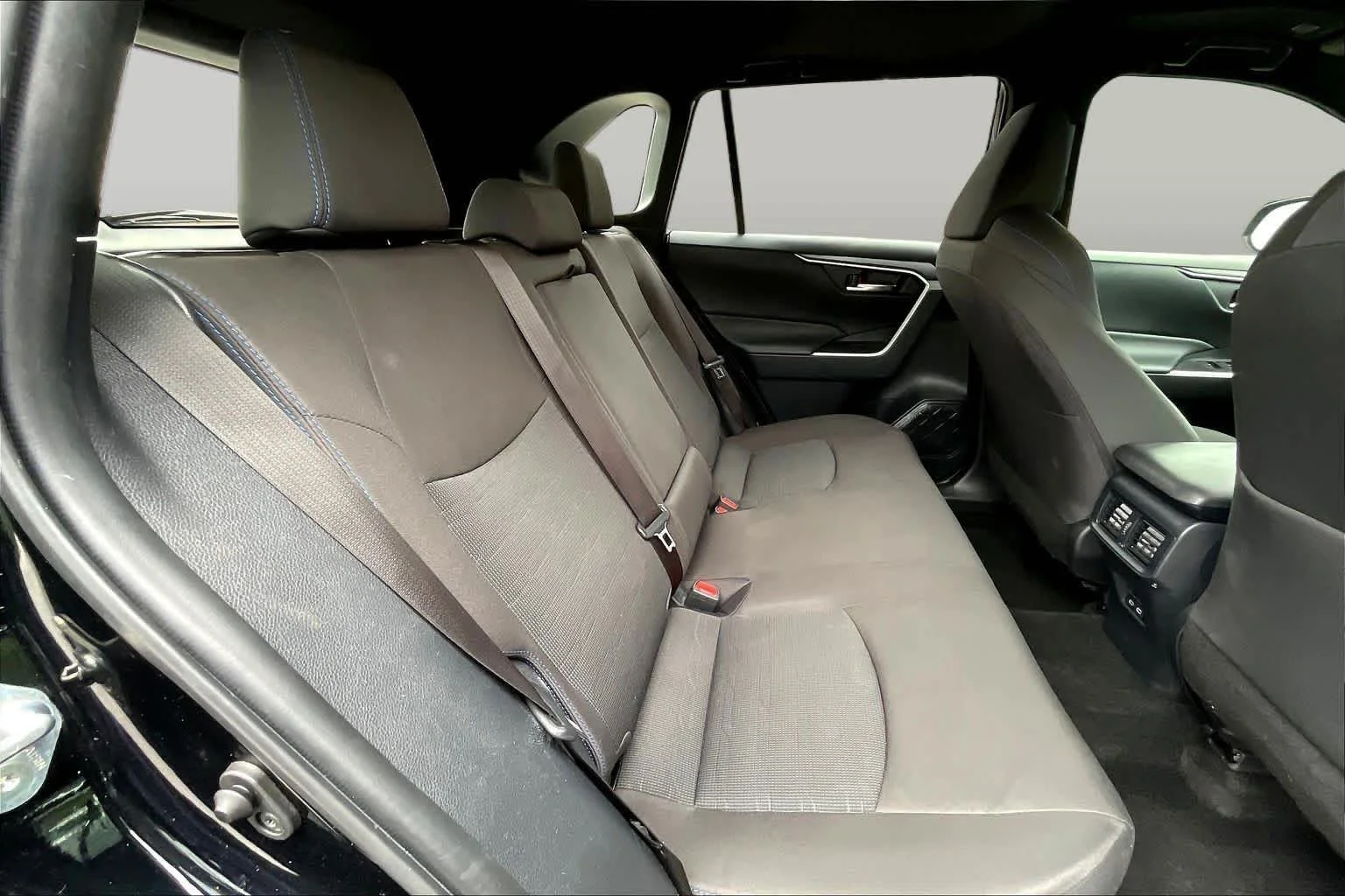 Used 2025 Midnight Black Metallic Toyota Hybrid SE image 21