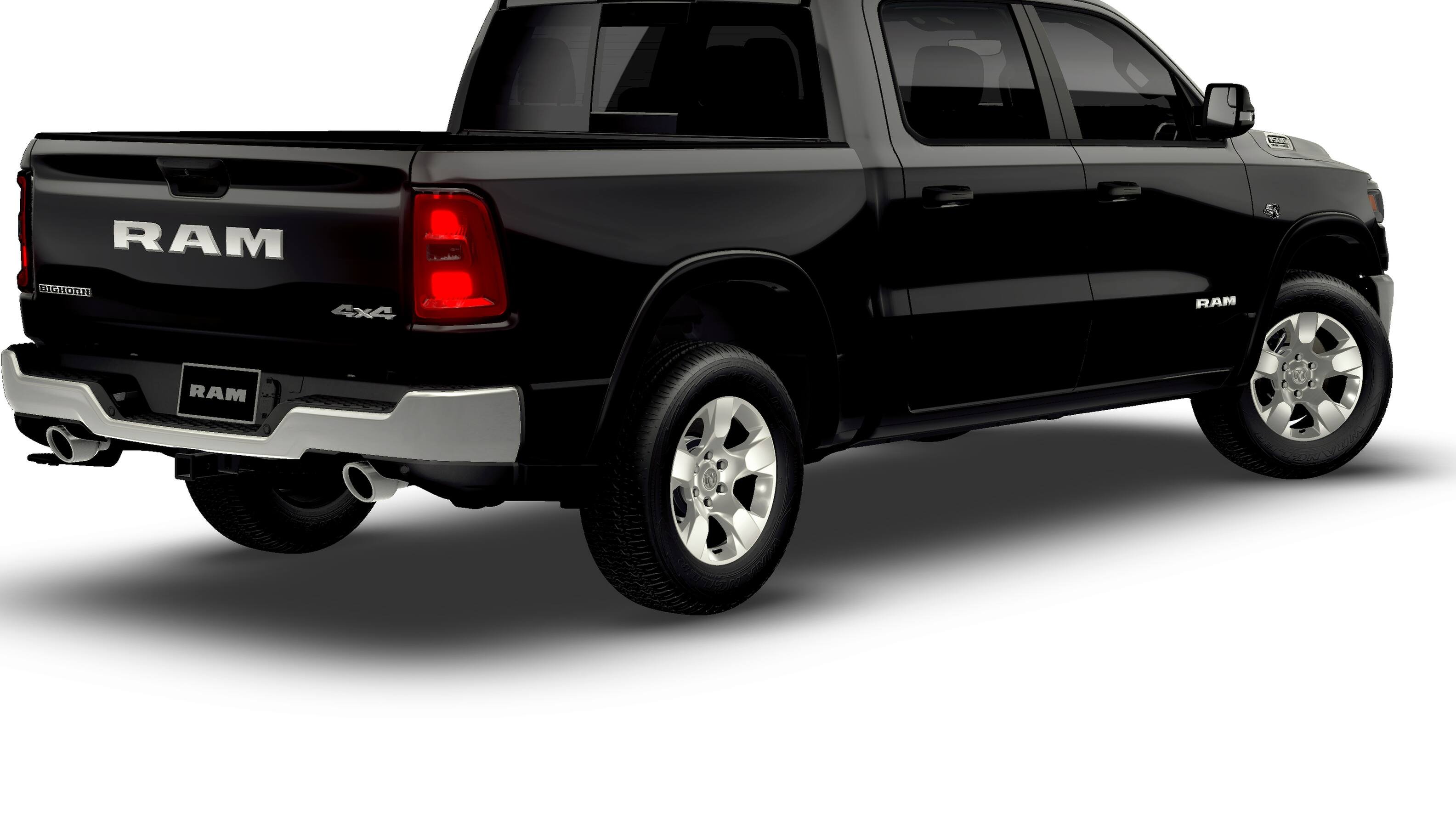 New 2026 Diamond Black Crystal Pearl-Coat Exterior Paint RAM BIG HORN image 14