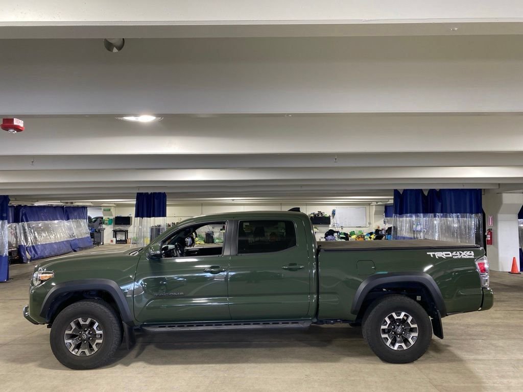 Used 2021 Army Green Toyota TRD Off-Road image 2