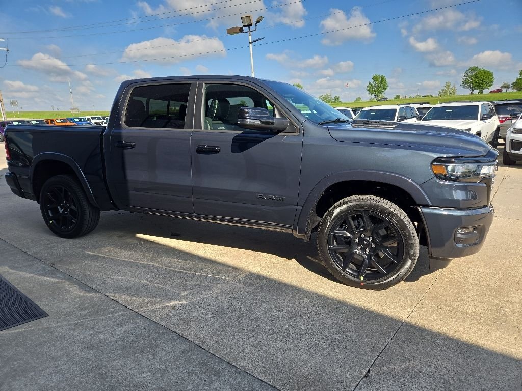 New 2026 Forged Blue Metallic Exterior Paint RAM Laramie image 13